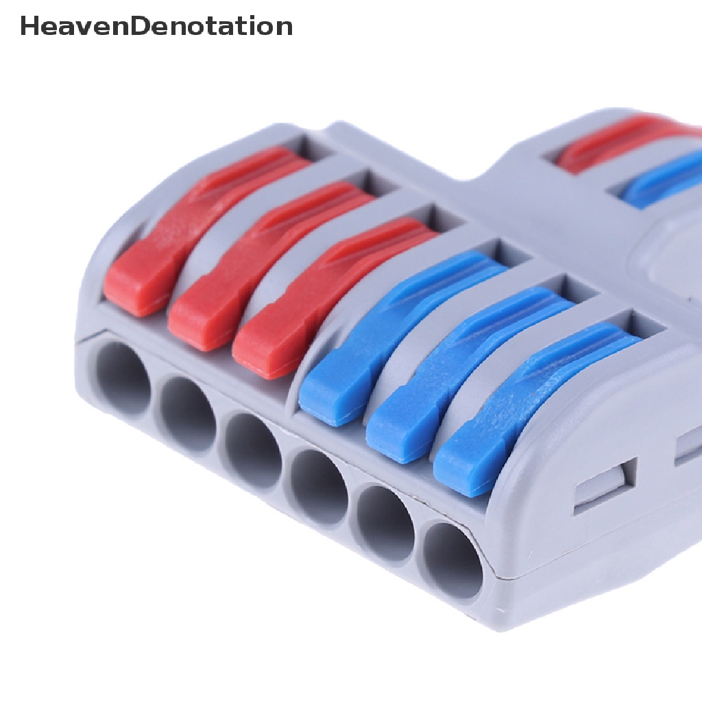 [HeavenDenotation] Fast wire connector Penyambung Kabel Penyambung terminal block spl-62 HDV