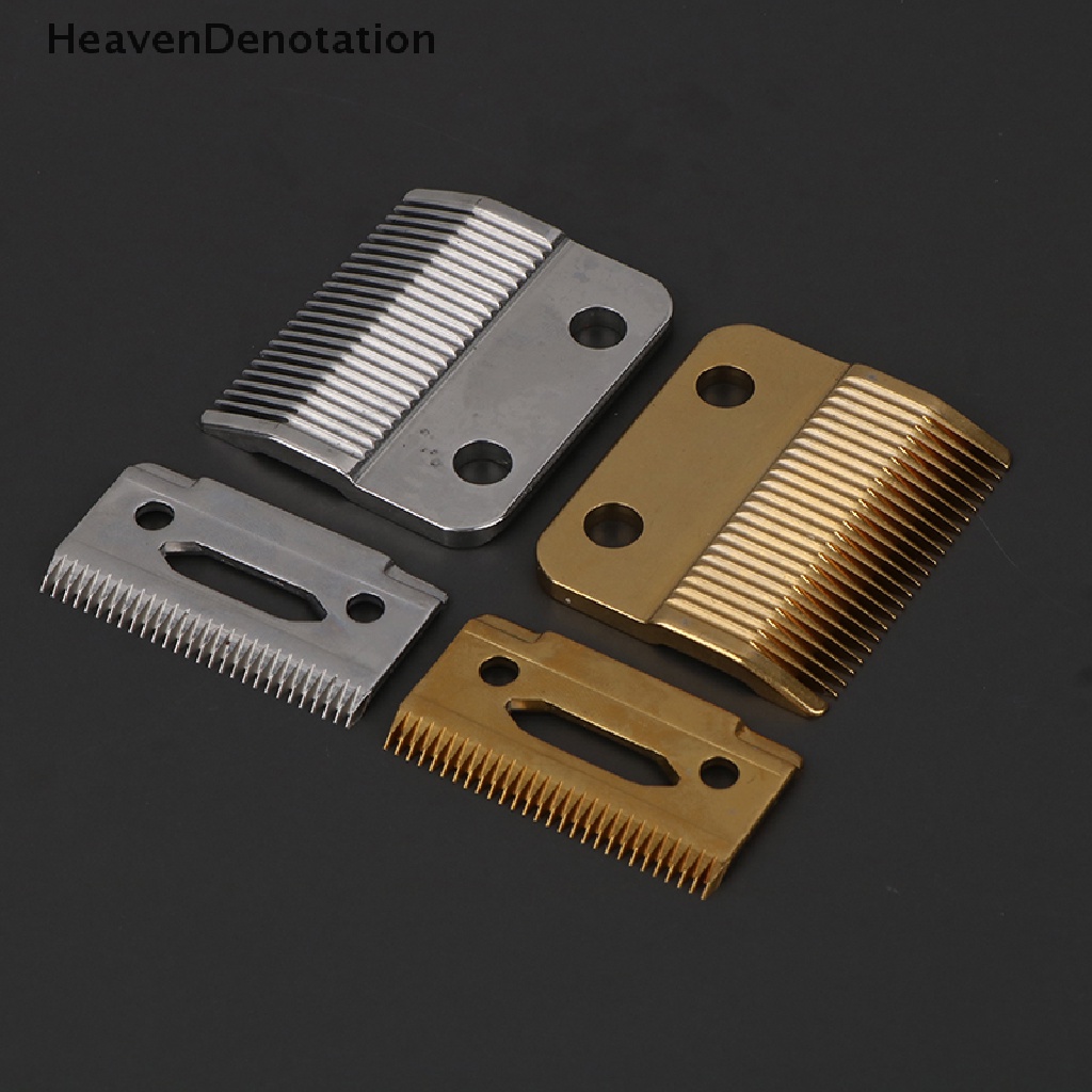 [HeavenDenotation] 3pcs/set Groove Tooth Hair Trimmer Pisau Pengganti Untuk Wahl Hair Clipper Elektrik Push Scissors Aksesoris Kepala HDV