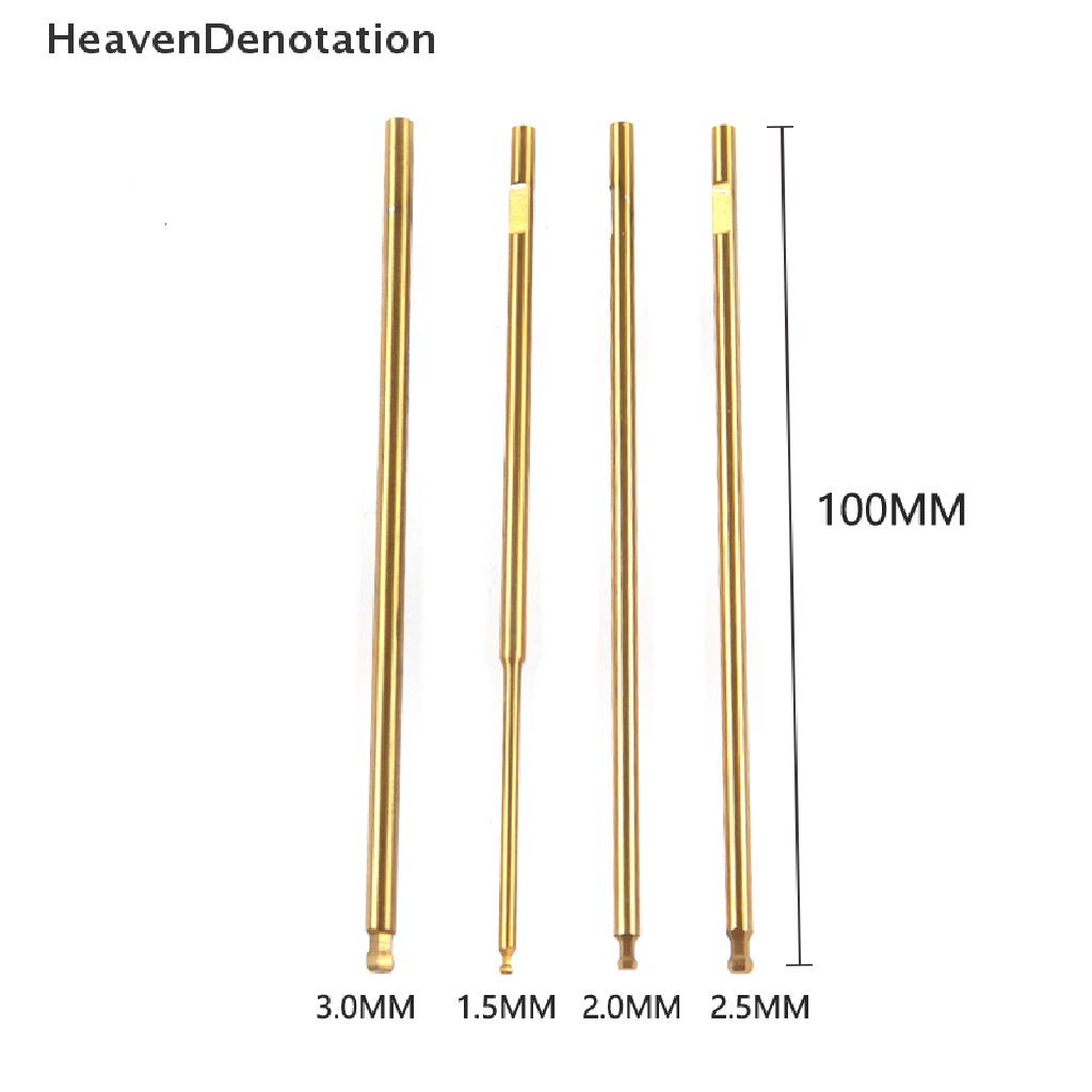 [HeavenDenotation] Hex Ball Tip 1.5-3.0mm Screw Driver Pin Untuk FPV RC Model Mobil Perahu Pesawat HDV