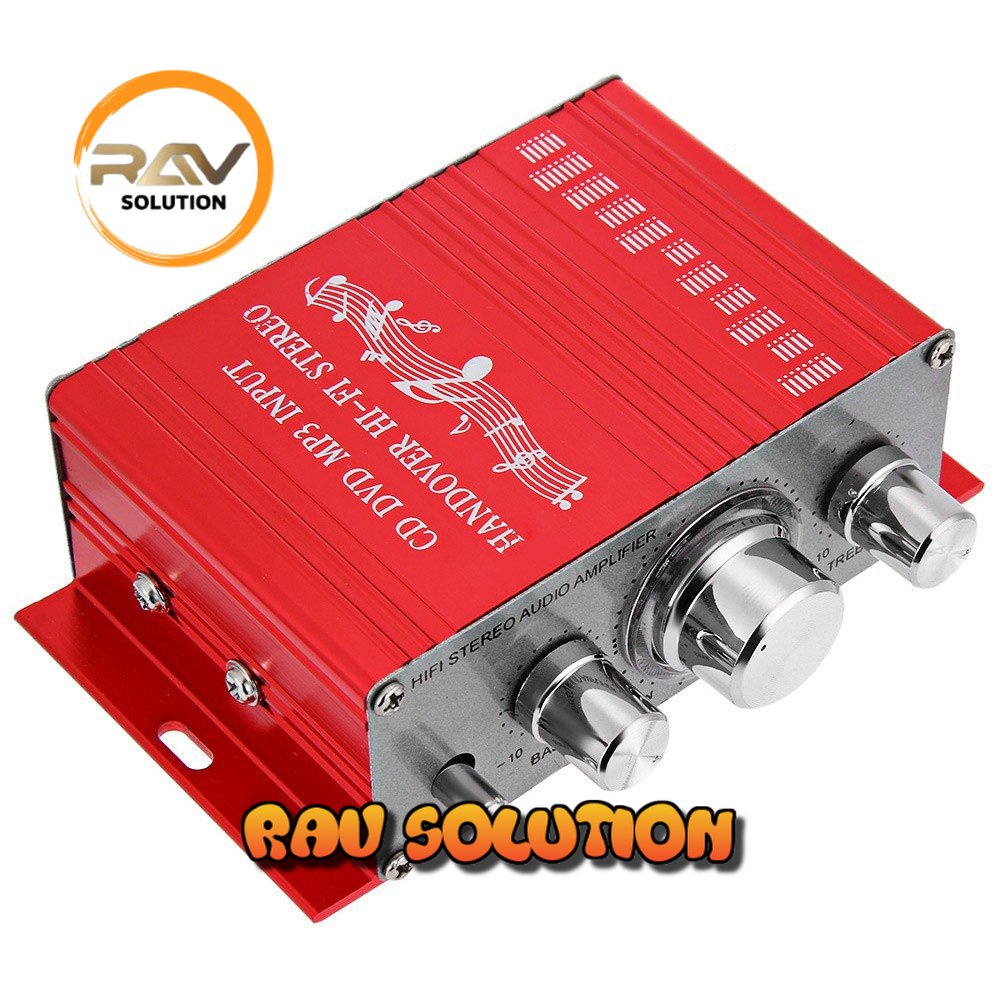 Hi-Fi Stereo Amplifier Speaker 2 channel 20W - SET A RAV SOLUTION