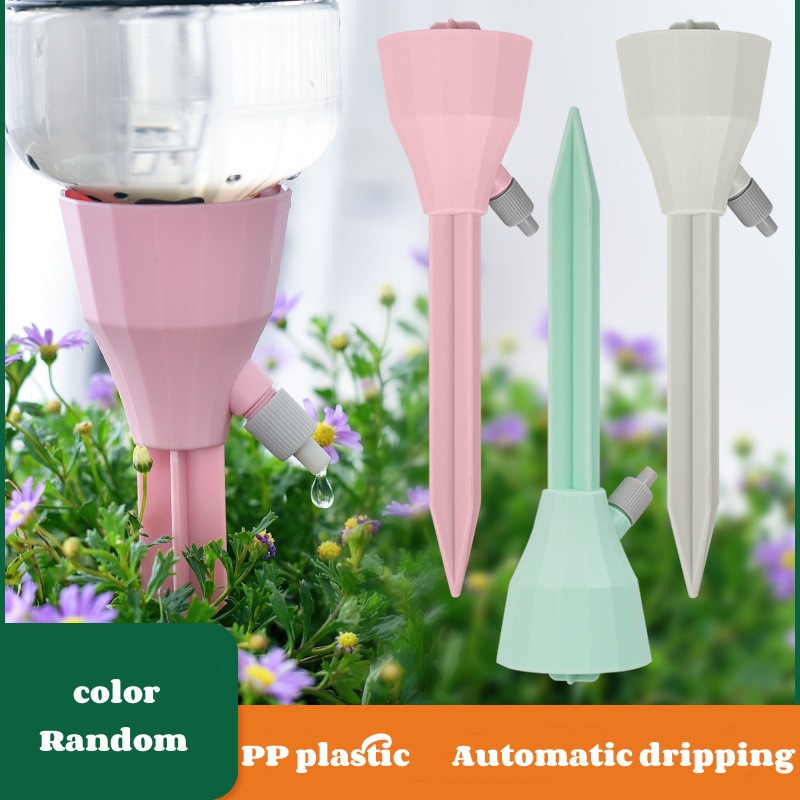 Alat Dripper Air Otomatis Taman Rumah Kaca Kerucut Alat Dripper Otomatis Adjustable Automatic Drip Watering Spike Tanaman Penyiraman Bunga Sistem Irigasi Untuk Tanaman Indoor