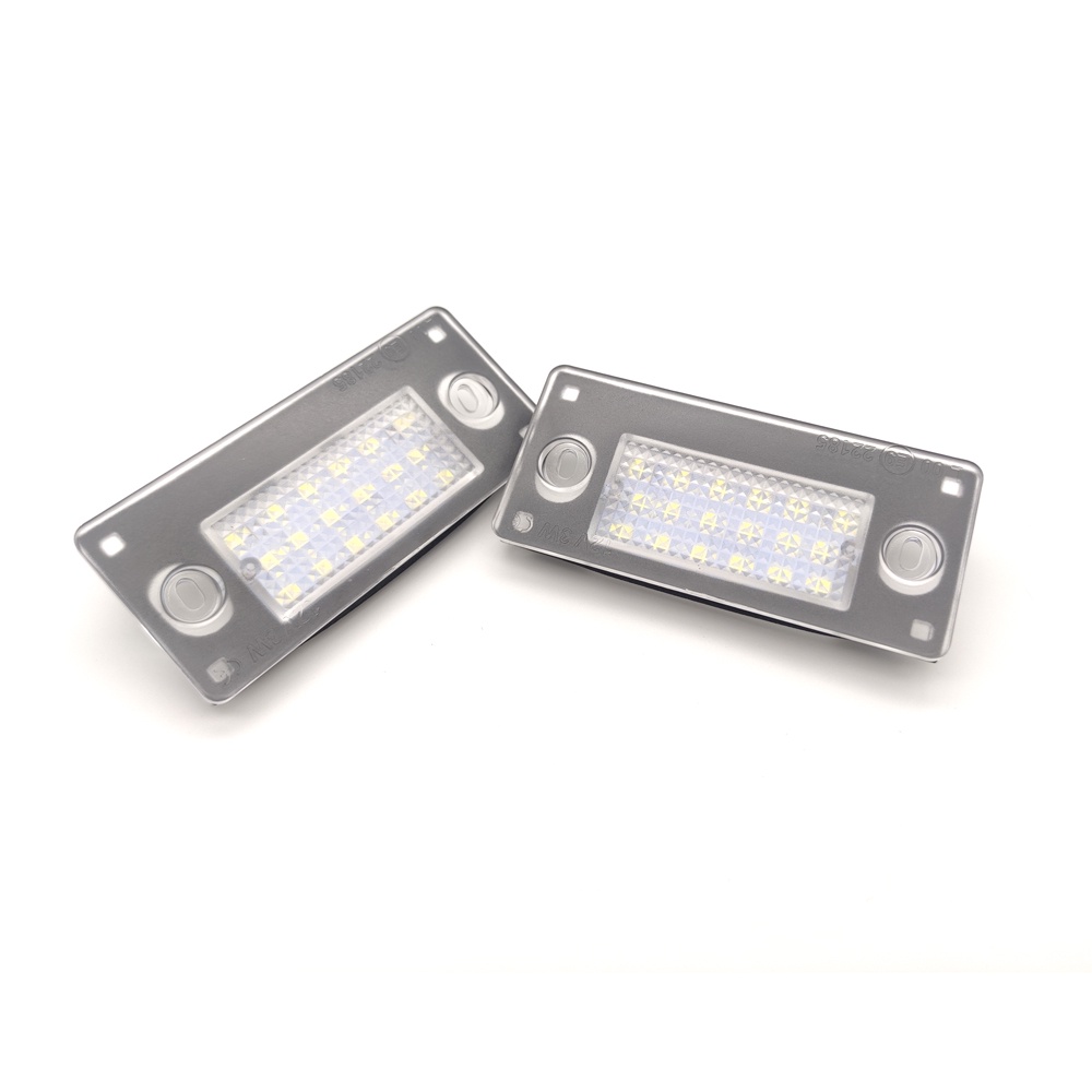 2pcs Lampu Plat Nomor Plat LED Putih Kecerahan Tinggi Lampu Untuk Audi A4/S4 avant 1999-2001 RS4 B5/A3 2001-2003