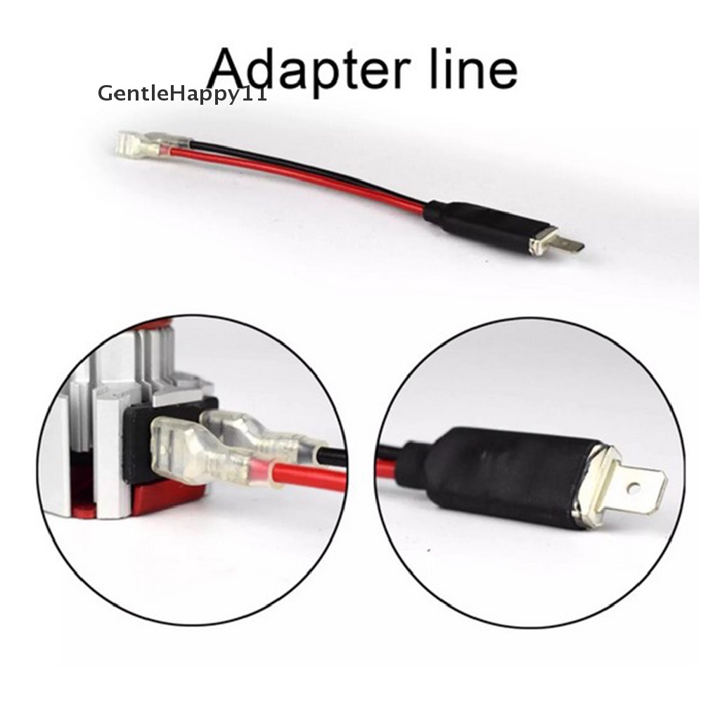 Gentlehappy 2X LED H1 Pengganti Single Converter Wiring Connector Jalur Konversi Kabel id