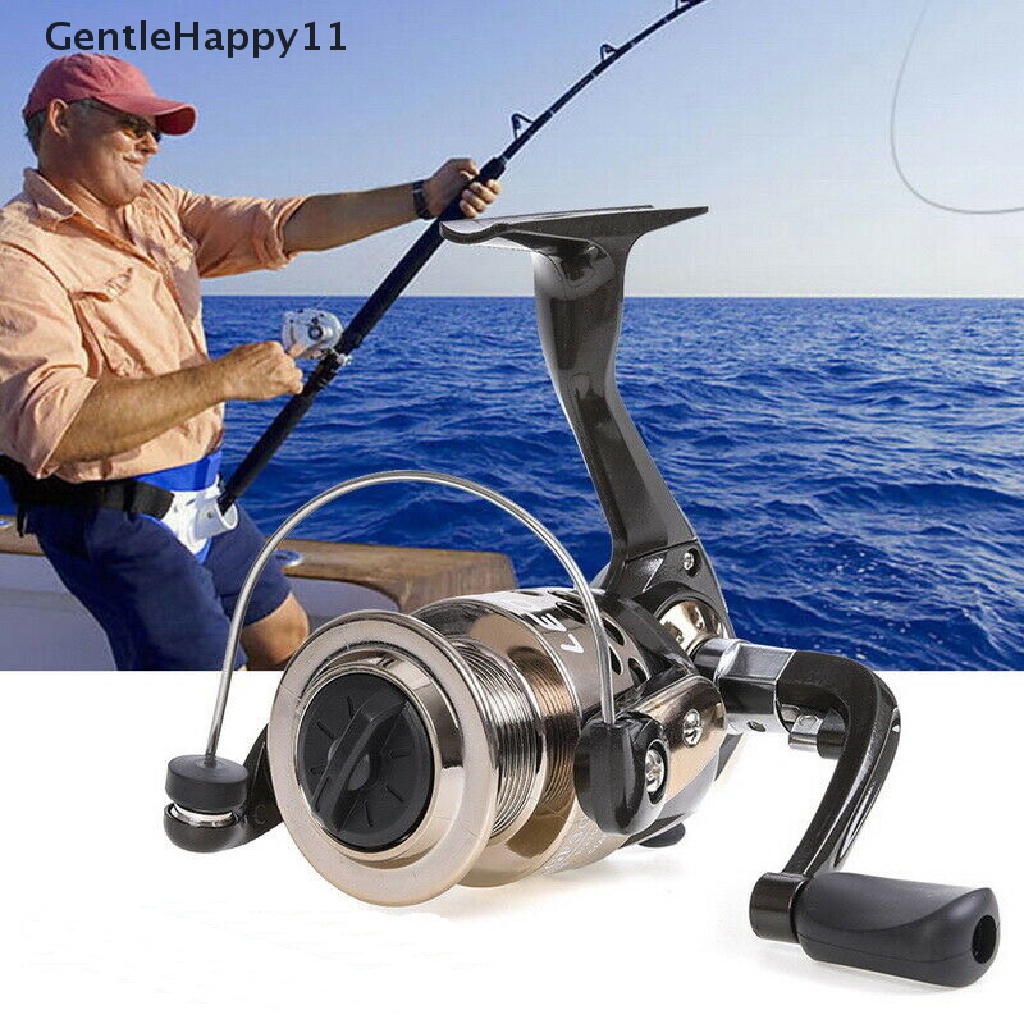 Gentlehappy Gulungan Pancing HE1000-7000 Max Drag 10kg High Speed Metal Spool Spinning Reel id