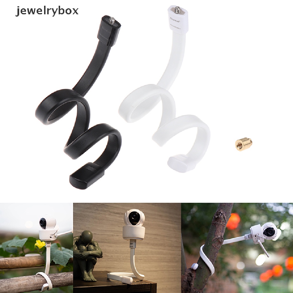 [jewelrybox] Benang1per4in Webcam Leher Angsa Selfie Holder Monitor Boks Penyangga Butik