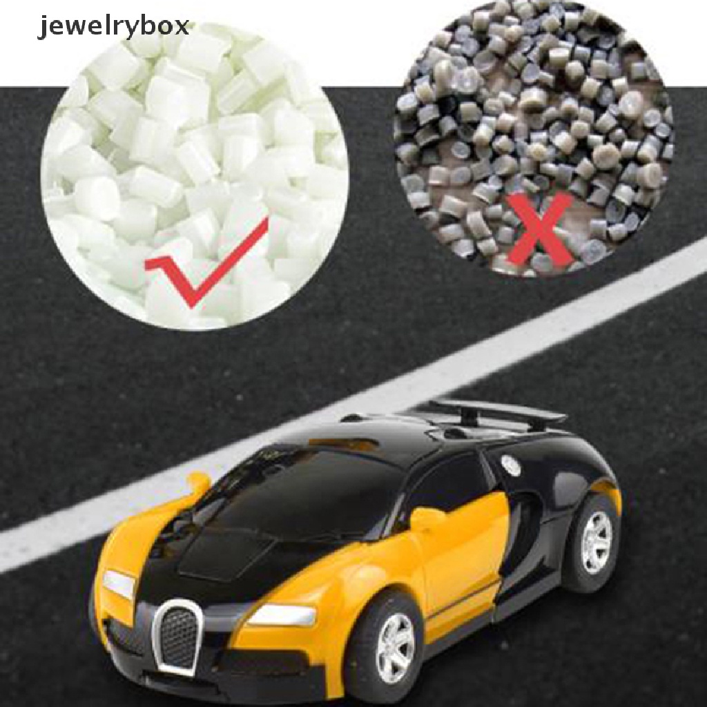 [jewelrybox] 1pc 1: 36 Robot Transformasi Mainan Anak Robot Mobil Deformasi Luar Ruangan Butik