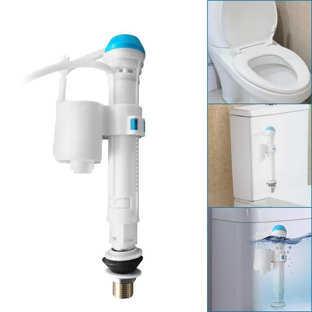 Populer Toilet Cistern Isi Katup Toilet Dual Flush Aksesori Kamar Mandi Bottom Inlet Adjustable Water Level