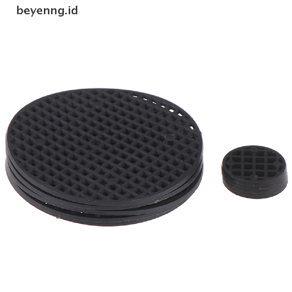 Beyen 50Pcs Pot Bunga Lubang Mesh Pad Bottom Grid Mencegah Kerontokan Tanah Bernapas Paking ID