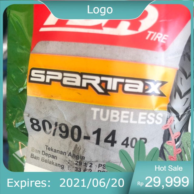 MPM FDR Tubeless Ban Motor 80 90 14 Spartax Matic Depan Belakang Beat Mio