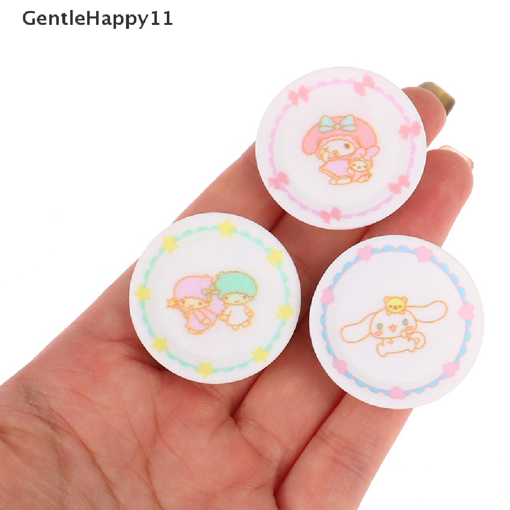 Gentlehappy 5pcs 1: 12rumah Boneka Miniatur Kartun Piring Simulasi Dapur Piring Dekorasi Mainan id