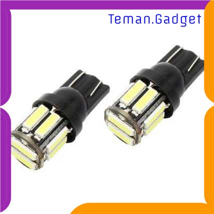 TD - OTO JIAMEN Lampu Depan Mobil Headlight T10 W 5 W SMD 7020 Cool White 2PCS - SMD-WB