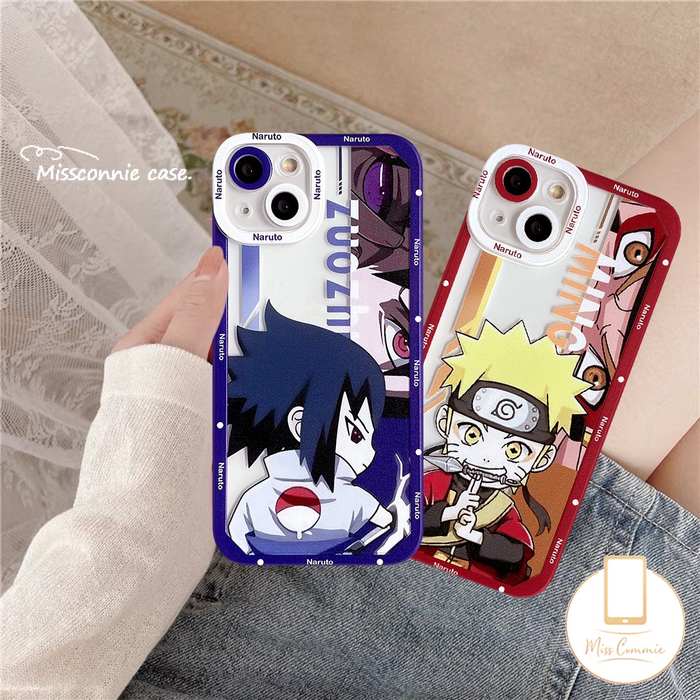 Casing Anime Hokage Uzumaki Naruto Uchiha Sasuke Infinix Hot11 9 10 11s 12play Hot 20 20s 8 11s 10 Lite 12i 10s Nfc Smart6 4 5plus Note 10 11 12 Pro 12 2023 12pro Soft Cover