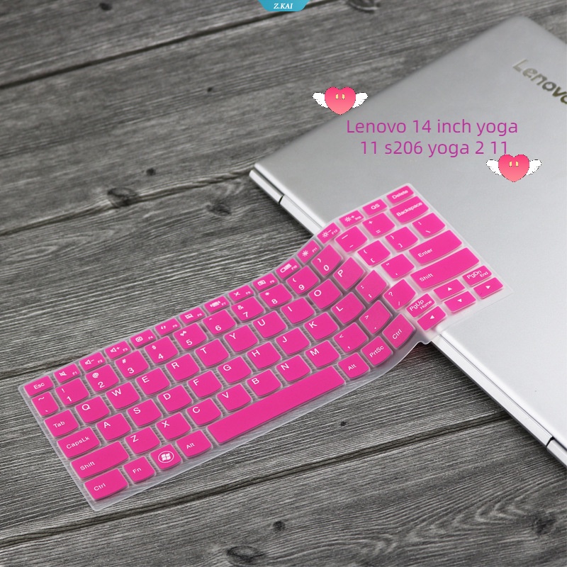 Sarung Keyboard Untuk Lenovo 14inch Yoga11 S206 Yoga2 11 Silikon Pelindung Kulit Film TPU Transparan Film Silicone Cover [ZK]