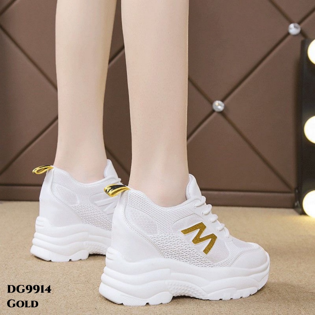 PRF Sneakers High Wedges Fashion Korea DG9914