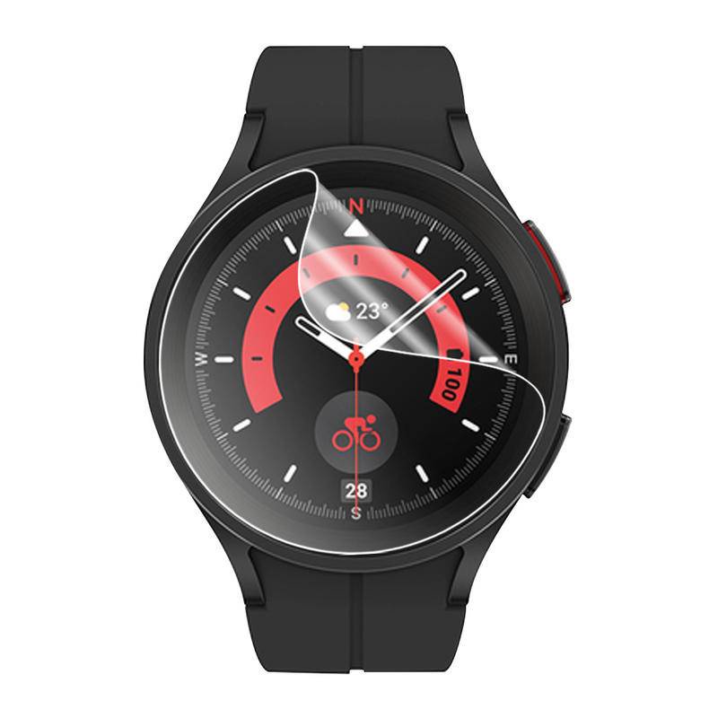 Untuk Samsung Galaxy Watch5 4 44mm 40mm HD Bening Tahan Gores Water Gel Soft Film Untuk Samsung Galaxy Active2 44mm 40mm Smart Watch