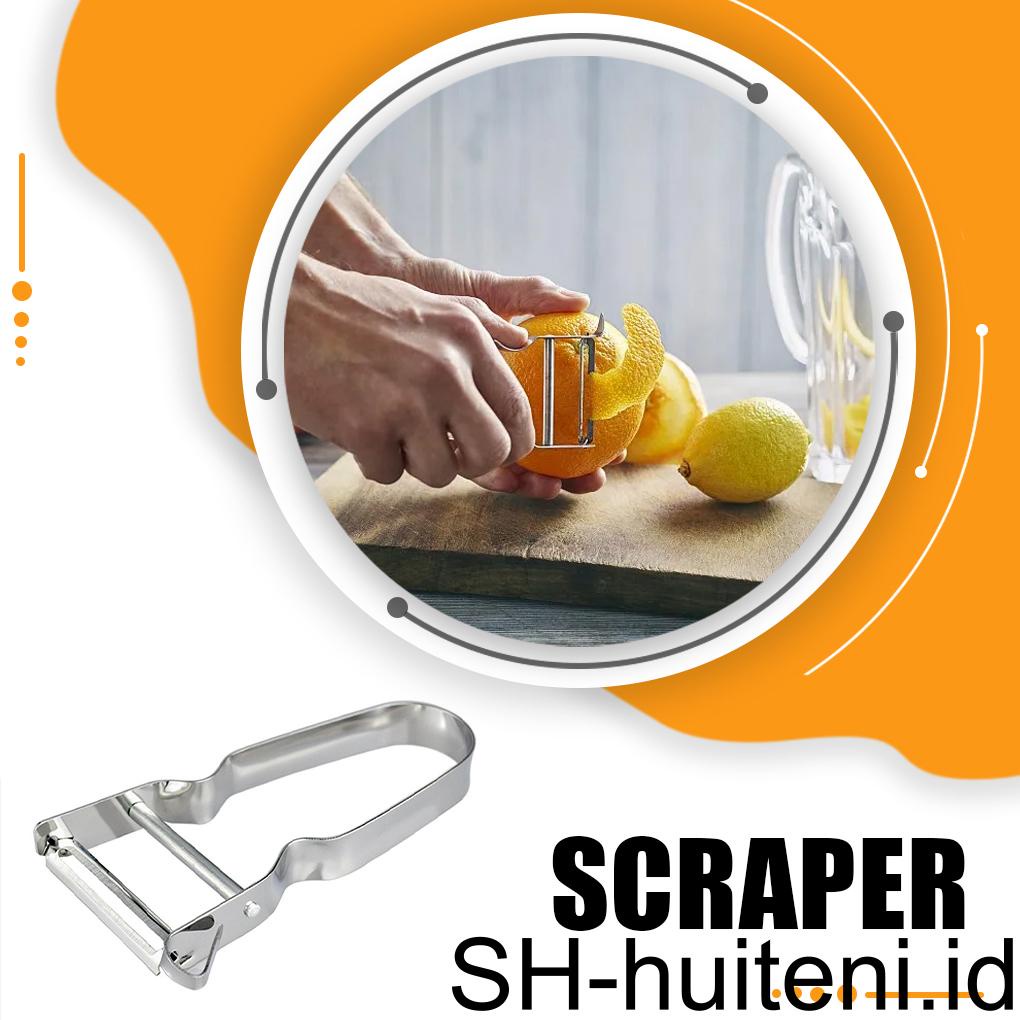 Fruit Slicer Parutan Kentang Compact Size Gagang Panjang Handily Gripped Melon Wortel Planer Tahan Karat Gadget Dapur Profesional