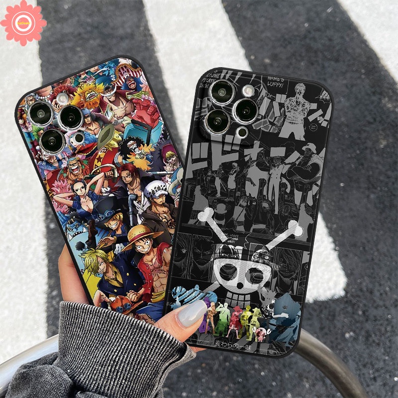 Case Motif Kartun One Piece Untuk Redmi Note12 10 11 10s 9 8 10Pro 10 Pro Redmi 12C 9 10 9T 9A A1 9C Nfc Poco X5 X3 Pro Nfc M4 M5 M3 Pro F4 F3 Mi 12 11 Lite Soft Cover Tpu Merk Trendy