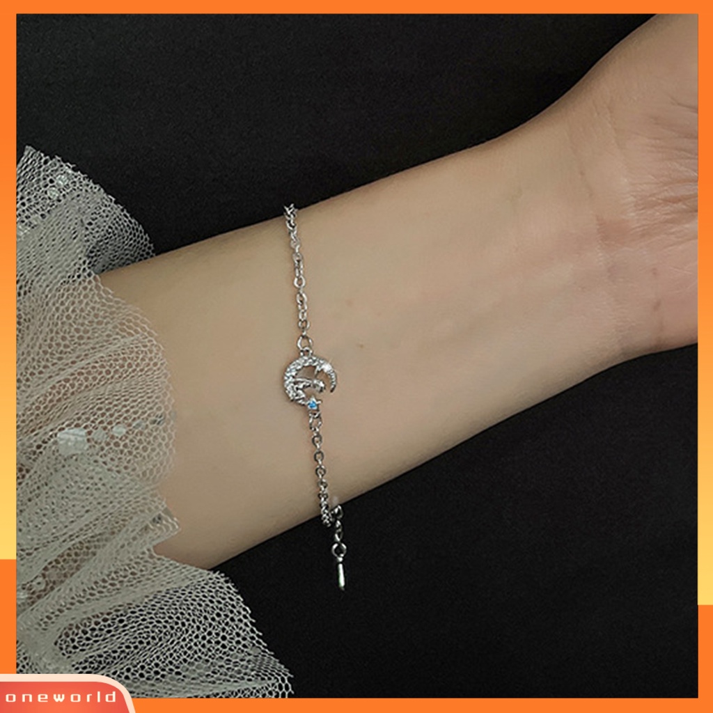 [EONE] Ladies Chain Bracelet Stylish Simple Dress Up Elegant Women Adjustable Gelang Pangeran Kecil Untuk Pacaran