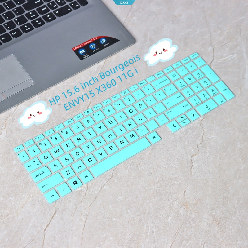 Cover Keyboard Laptop Untuk Model HP 15.6 Inch Borju ENVY15 X360 11G I Silikon Anti Air Pelindung Kulit Penutup Debu Laptop [ZK]