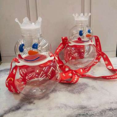 BOP BOTOL MINUM MIXUE SNOW KING VIRAL 700ml FREE TALI GANTUNGAN CANTIK AMAN DIPAKAI