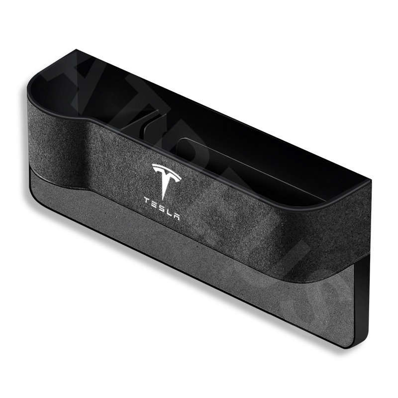 Tesla Car Seat Storage Box Seat Side Gap Slit Pocket Car Cup Holder Organizer Tempat Penyimpanan Untuk Model 3model Y S X