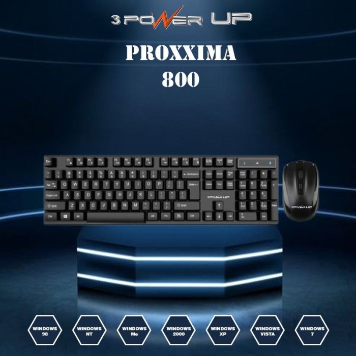 Power Up Keyboard and Mouse PROXXIMA 800