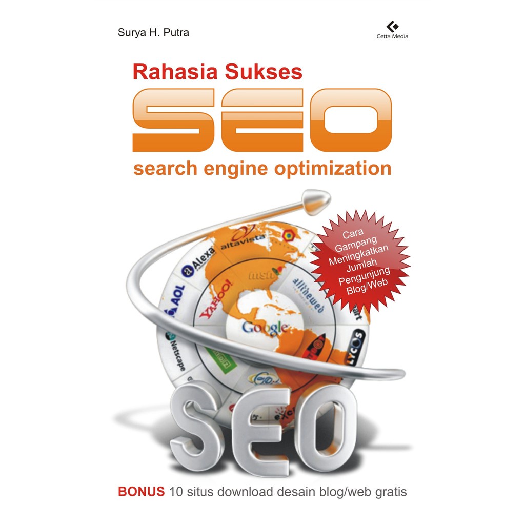 Buku Rahasia Sukses SEO - Surya H Putra | Ready