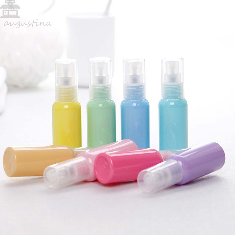 Agustinina Spray Bottle Portable Candy Color Lotion Shampoo Daily Life Botol Parfum