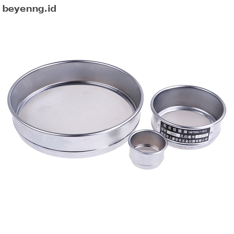 Beyen 200jarum 0.074mm aperture stainless steel Tes Standar lab 5-20cm ID