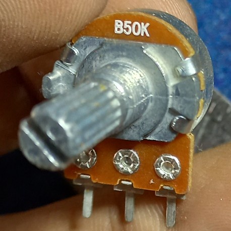 potensiometer mono 50k potensio meter B50K 503 B503 B A PLUS APLUS