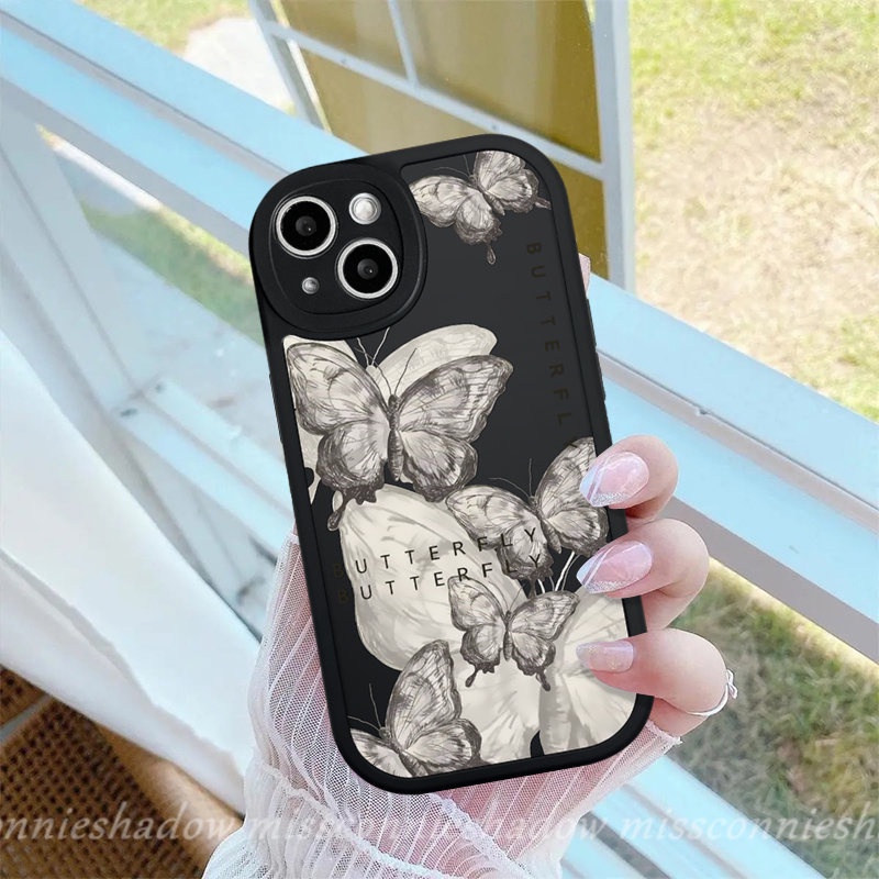 Case Untuk Vivo Y36 Y02T Y02A Y15 Y21s Y12i Y20i Y11 Y16 Y17 Y20s Y20 Y02 Y22 Y35 Y12 Y21 Y30 Y15s V25E V25 Y91 Y91C V23 Y31 V23E Y15A Y51 Y33s Y22s Fantasy Butterfly Soft Cover