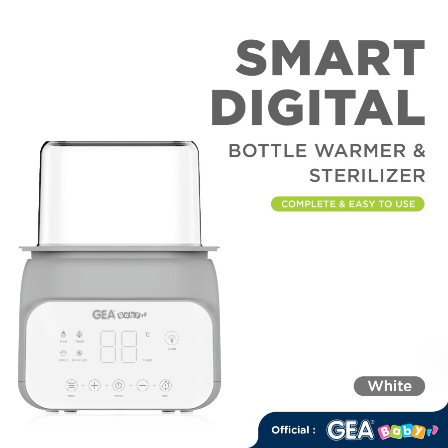 Gea baby Smart Digital Bottle Warmer &amp; Sterilizer GW-100