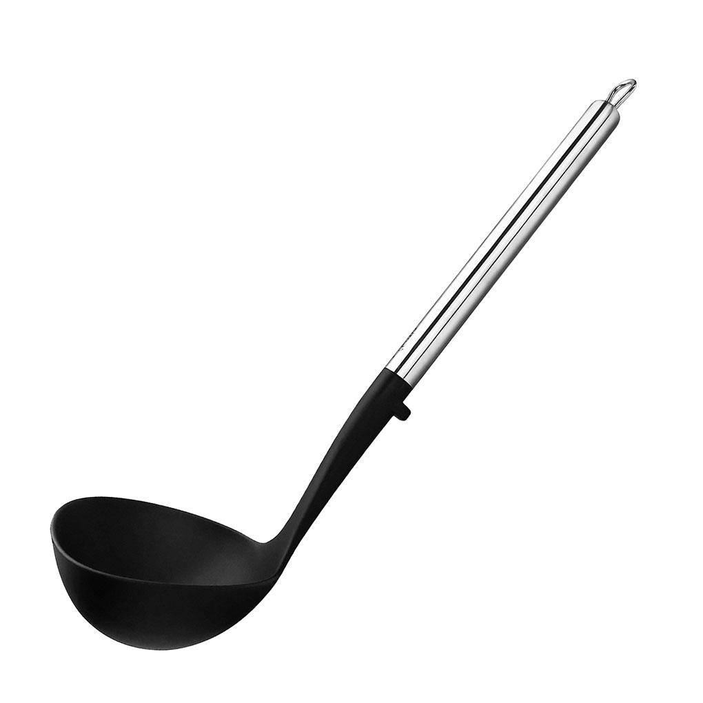 Sendok Sup Tahan Panas Soup Scope Non-slip Lubang Gantung Alat Dapur Gagang Untuk Rumah Restoran