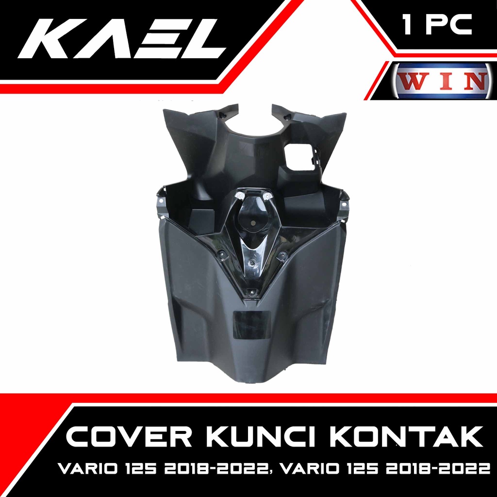 WIN Pelindung Kaki Dalam Besar Vario 125-150 K59J K60R 2018 2019 2020 2021 2022 Cover Tutup Inner Lower Legshield Dek Kunci Kontak