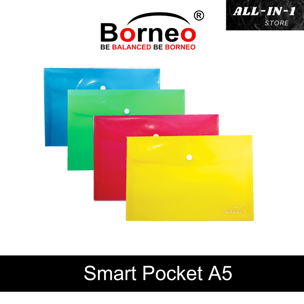 

Borneo Smart Pocket A5 / Map Mini A5 (motif polos)