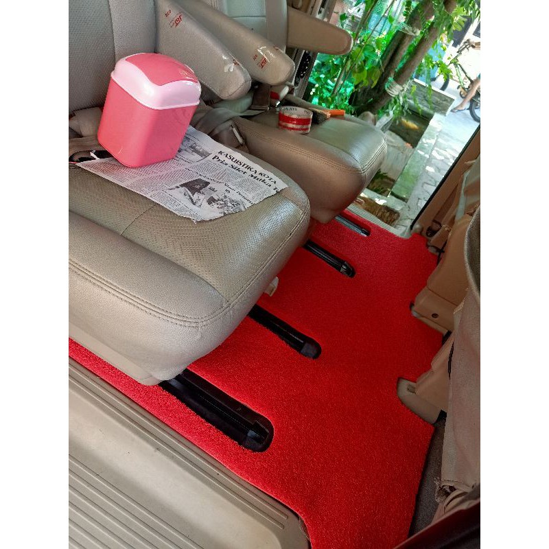 KARPET MOBIL SERENA C24 FULL BAGASI BAHAN 1 WARNA AKSESORIS MOBIL KARPET MOBIL PREMIUM QUALITY