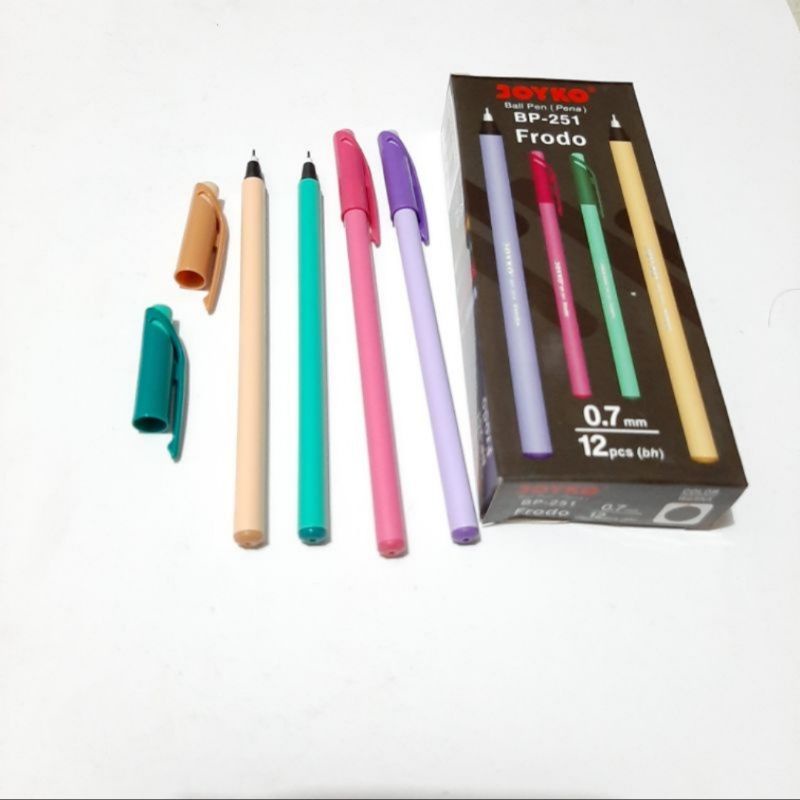 

PROMO PULPEN / BOLPOIN / BOLPEN MURAH MERK JOYKO FRODO WARNA HITAM 1 PCS 2