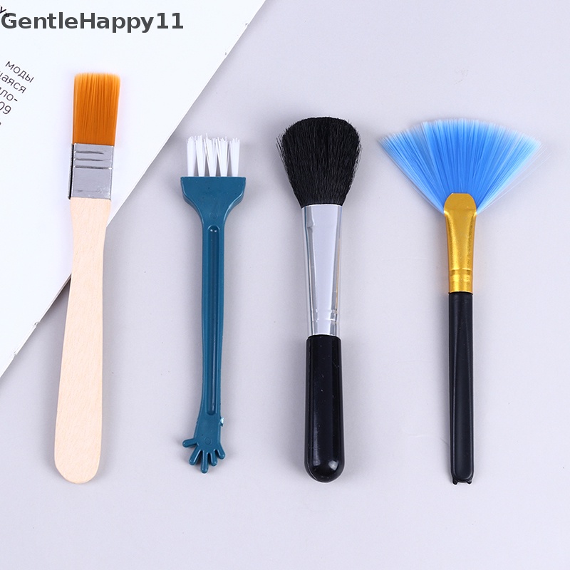 Gentlehappy 1Set Alat Pembersih Keyboard Laptop Brush Kit Phone Dust Brushes Crevice Cleaning id