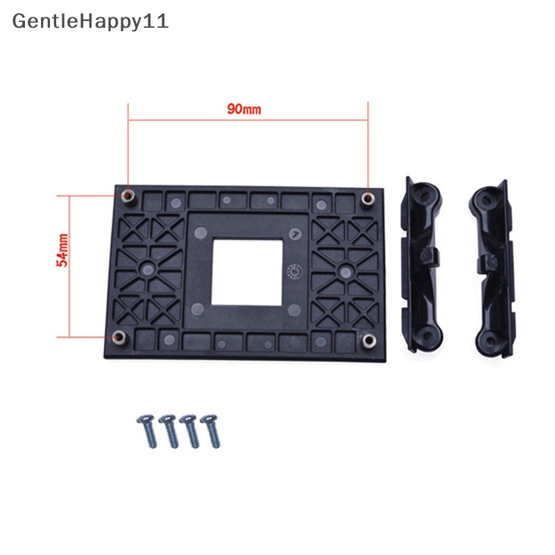 Gentlehappy AMD AM4 CPU Cooler Kipas Heatsink Universal Backplane Mount id