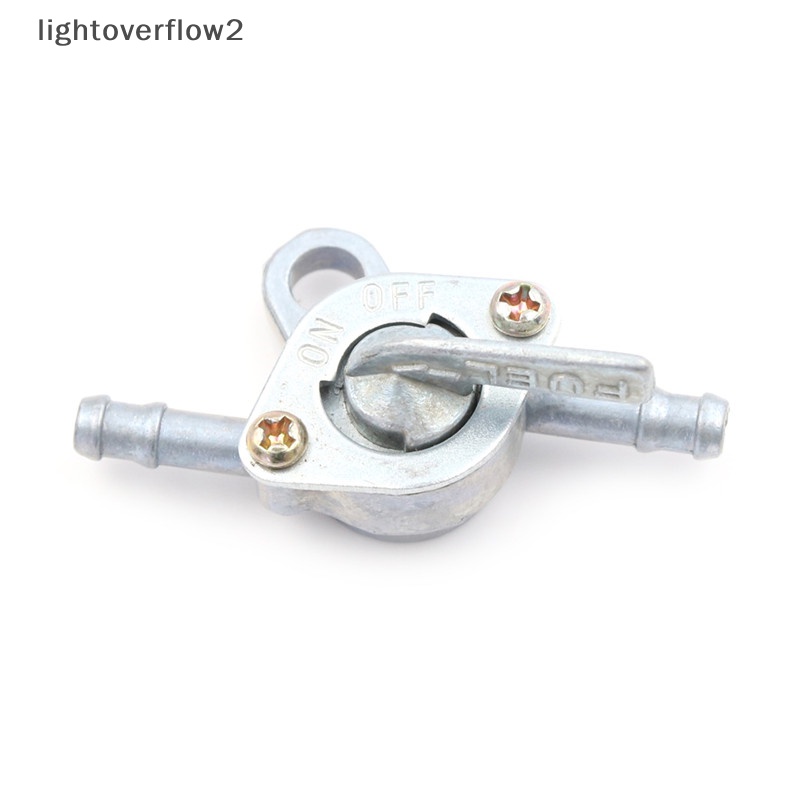 [lightoverflow2] Saklar ON/OFF Tap Bahan Bakar Bensin Inline Aluminium 50cc 110cc 125cc Pit Kotoran Untuk Motor Sepeda High Quality R06 [ID]