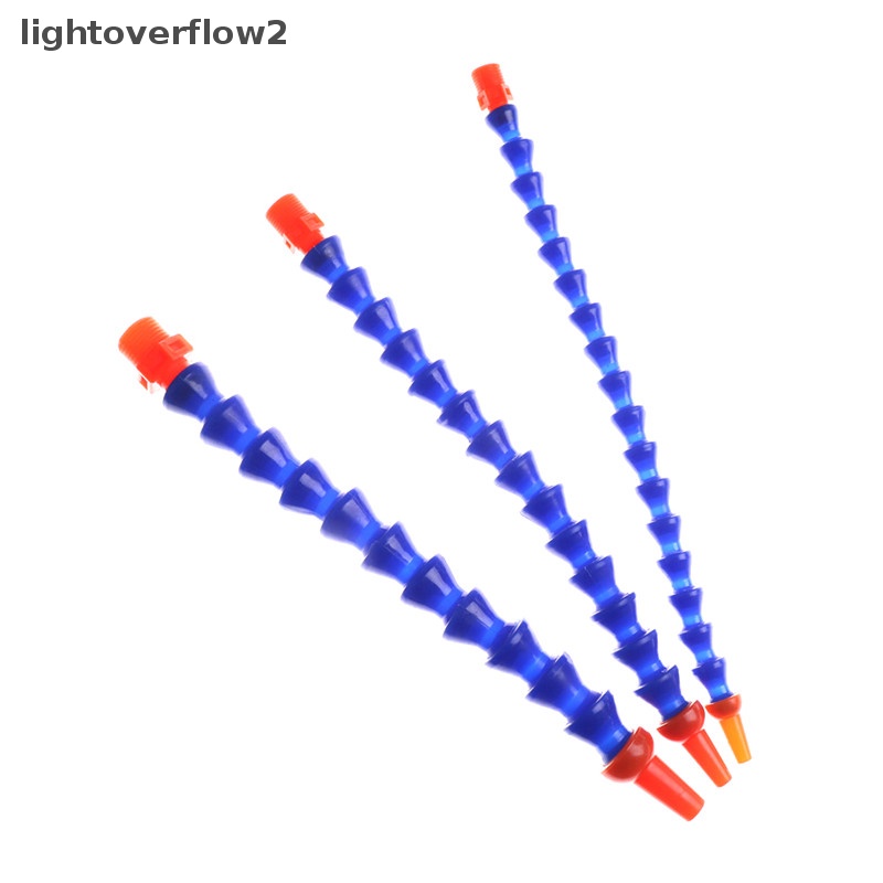 [lightoverflow2] Selang Pipa Flexible1Per4 &quot;3Per8&quot; 1per4 &quot;Air Oil Coolant Bulat Nozzle Tanpa Saklar [ID]