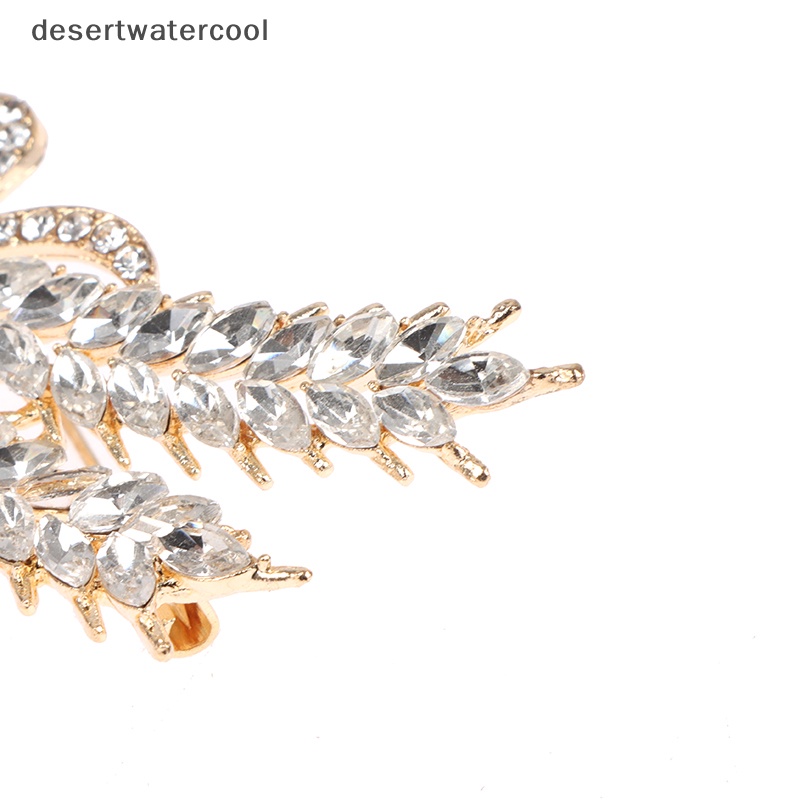 Deid Bros Mutiara Berlian Imitasi Telinga Gandum Untuk Wanita Baroque Trendy Elegan Brooch Pin Martijn