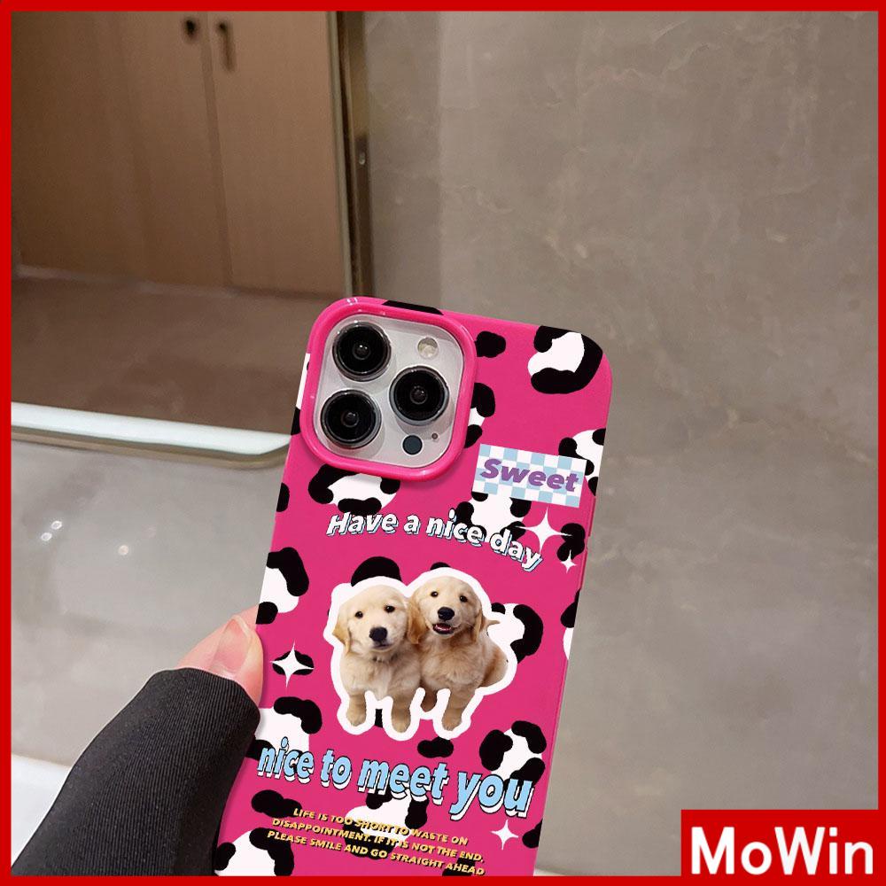For iPhone 14 Pro Max iPhone Case Black Glossy TPU Soft Case Shockproof Protection Camera Cute Dog Puppy Compatible with iPhone 13 Pro max 12 Pro Max 11 xr xs max 7Plus 8Plus