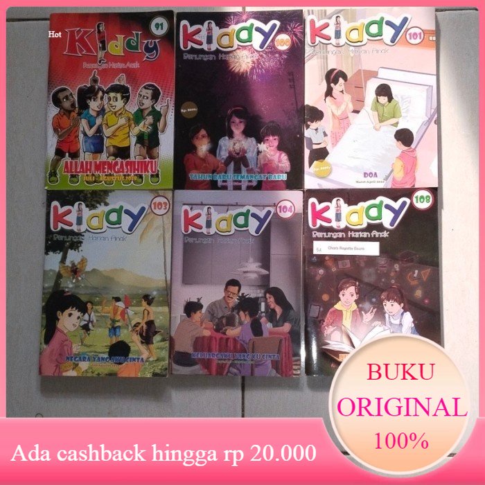 Majalah Renungan Harian Anak Kristen KIDDY Original Baca Deskripsi