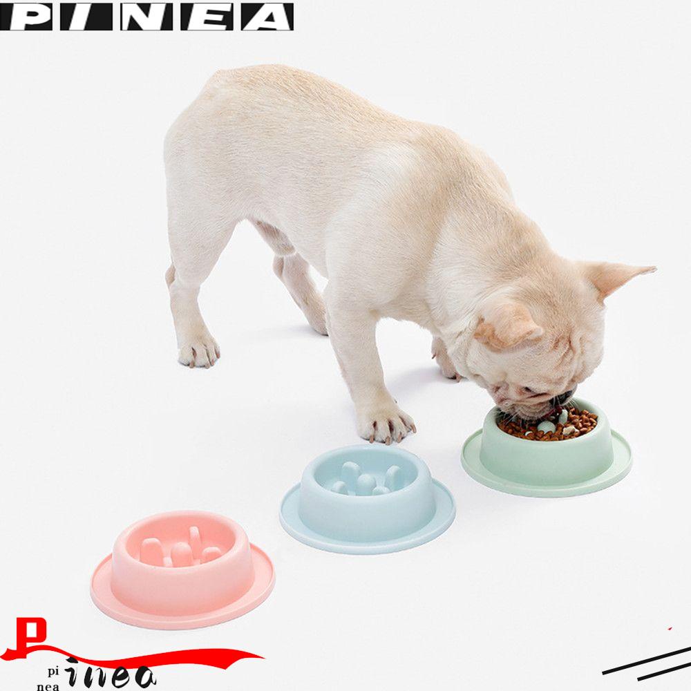 Mangkok Makan Lambat Nanas Plastik Ramah Lingkungan Makan Lambat Anti Tersedak Mangkuk Puppy Food Dispenser Bowl Pet Baskom