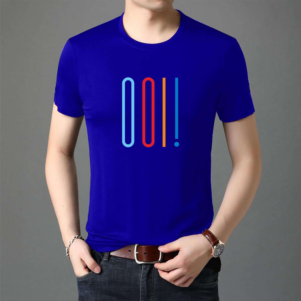 Bisa Bayar Di tempat/ BS/COD/BAJU KAOS TANGAN PENDEK OOII/PRIA/REALPICTURE