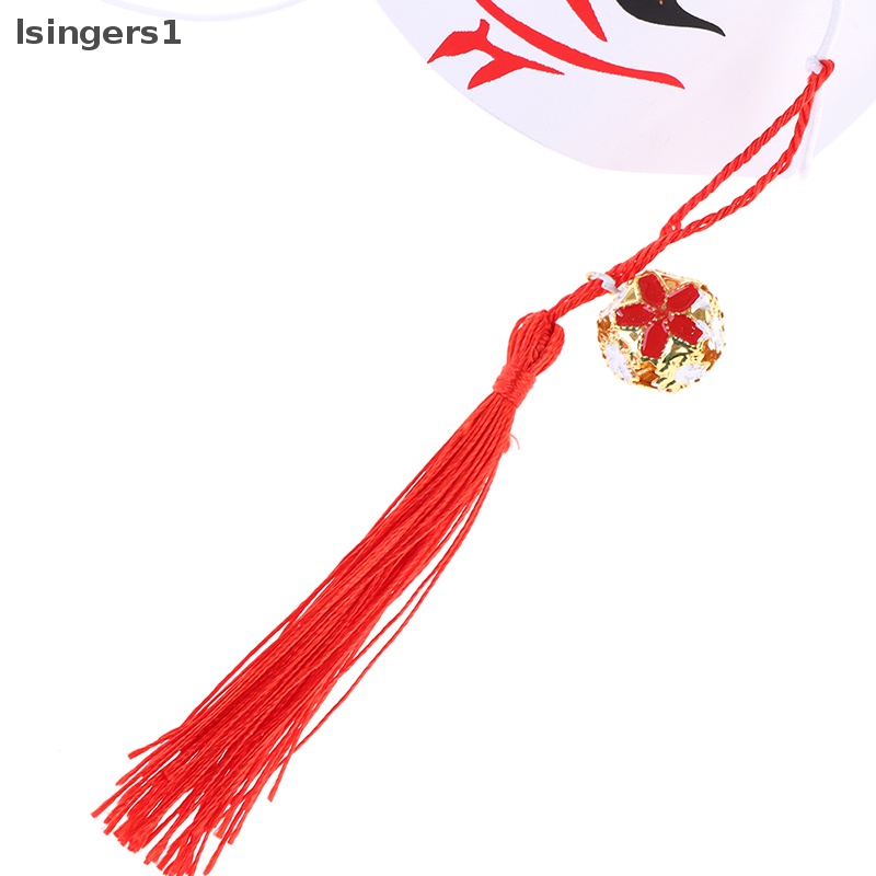 [lsingers1] 1pc Anime Rubah Topeng Setengah Wajah Kucing Masquerade Festival Pesta Cosplay Props Butik