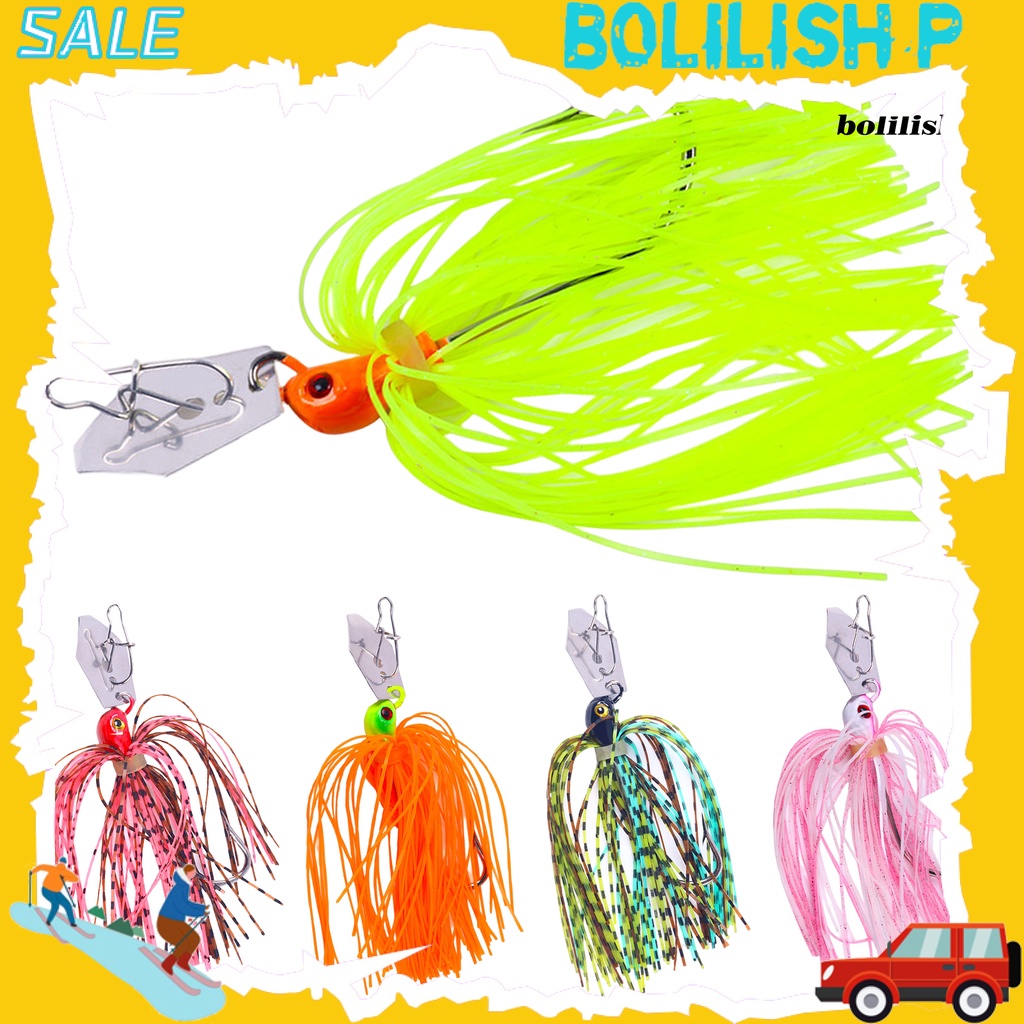 Bo-8cm/10.8g Umpan Pancing Dengan Jenggot Warna Cerah Kait Tajam Kekuatan Tinggi Simulasi Tinggi Fishing Tackle Reusable Wobblers Lures Spinners Sendok Umpan Perlengkapan Memancing