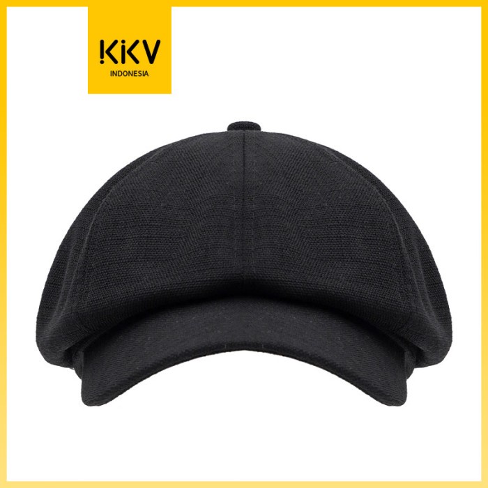 KKV dylee&amp;lylee  Black Classic Style Topi Baker Boy Hat Basic
