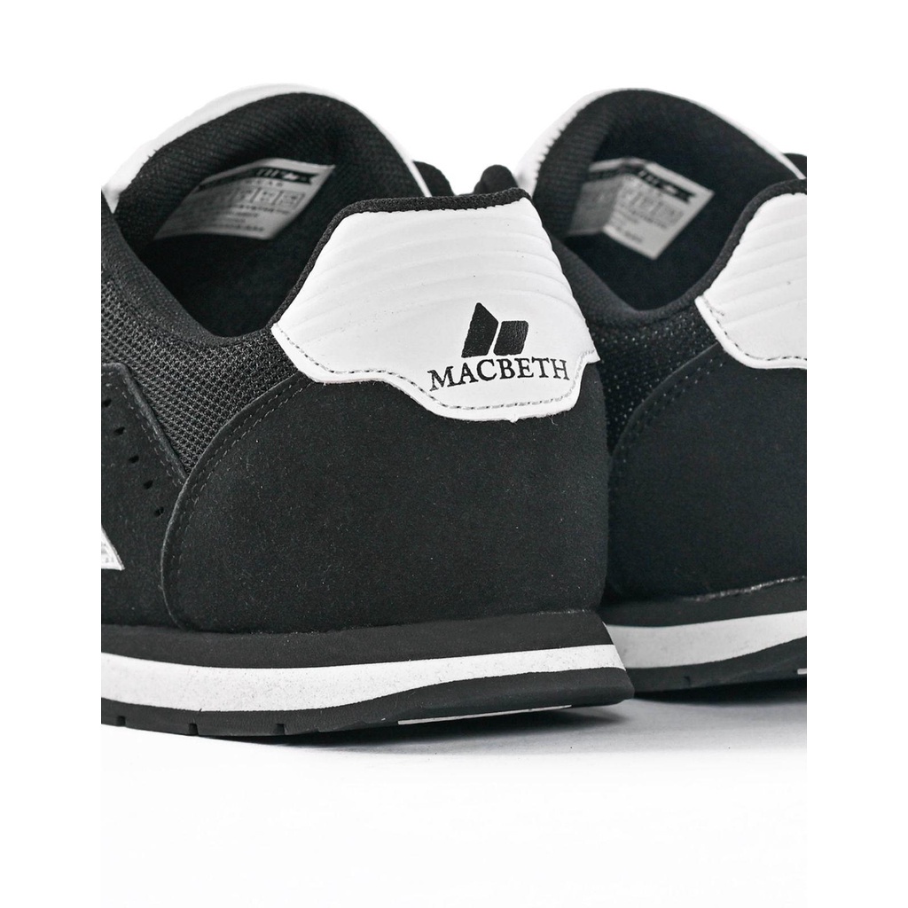 SEPATU MACBETH | FISCHER BLACK WHITE